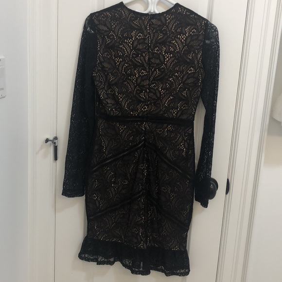 Brand new (with tags) lace overlay minidress. - Picture 2 of 2